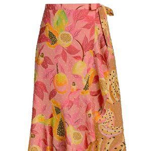 DUAL PRINTS MIDI SKIRT